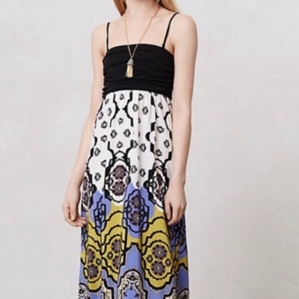 Anthropology Lilka Mendocino Maxi Dress- Small